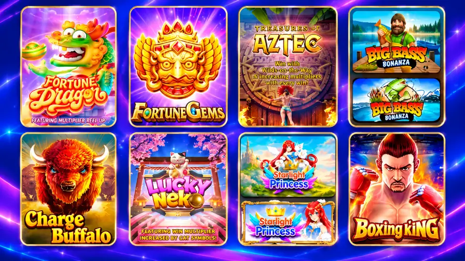 Jogos em alta no APP JILI707